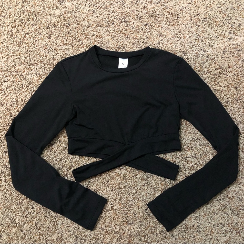 Cropped Long Sleeve Shirt